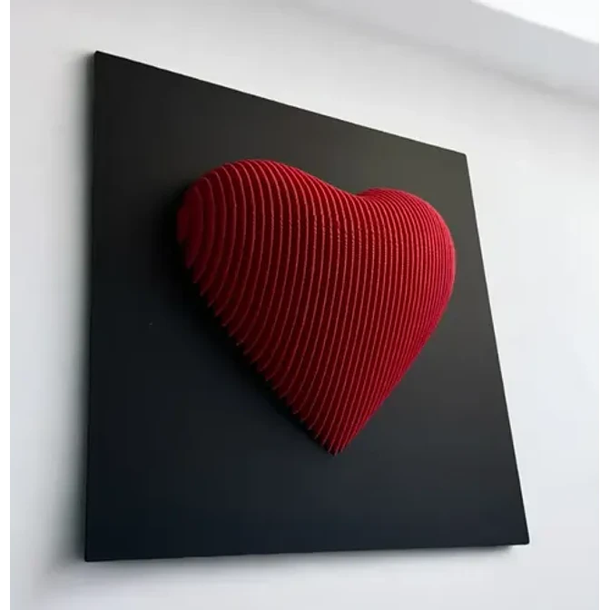 Figura De Corazón En Capas 2