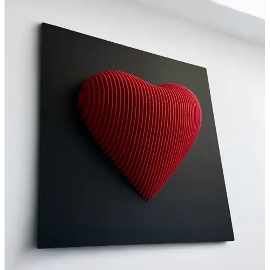 Figura De Corazón En Capas