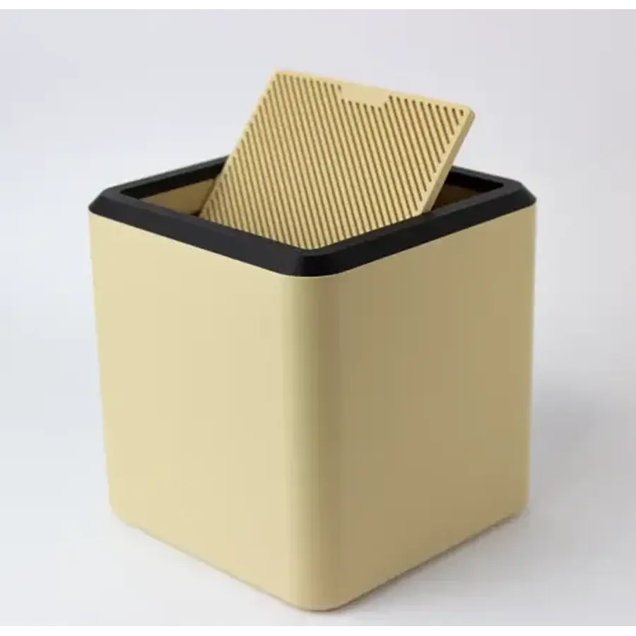 Papelera De Escritorio Color Beige