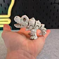 Figura Decorativa- Esqueleto T-rex Articulado - Miniatura 3