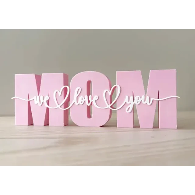 Figura Mamá, Te Queremos