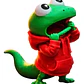 Figura Decorativa- Lagarto Urbano - Miniatura 1