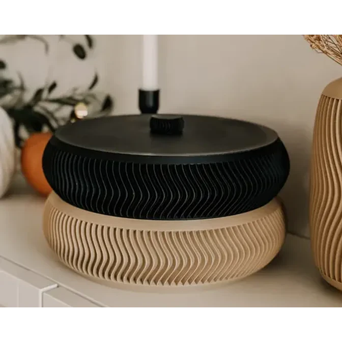 Cuenco Apilable Moderno Con Tapa 1