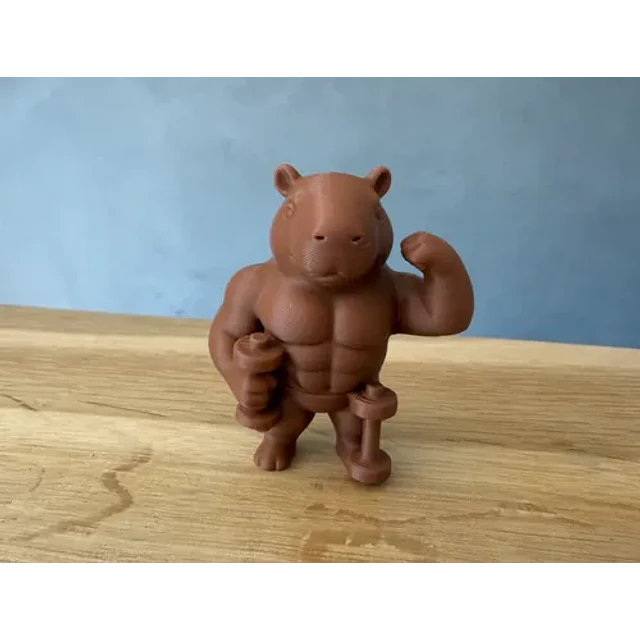 Figura Decorativa- Capibara Musculoso