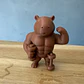 Figura Decorativa- Capibara Musculoso - Miniatura 2