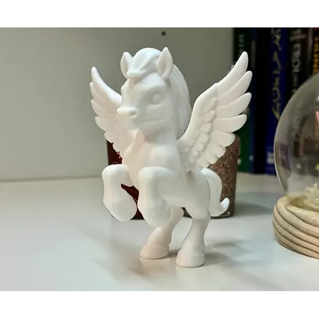 Figura Decorativa- Pegaso Blanco