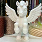 Figura Decorativa- Pegaso Blanco - Miniatura 4