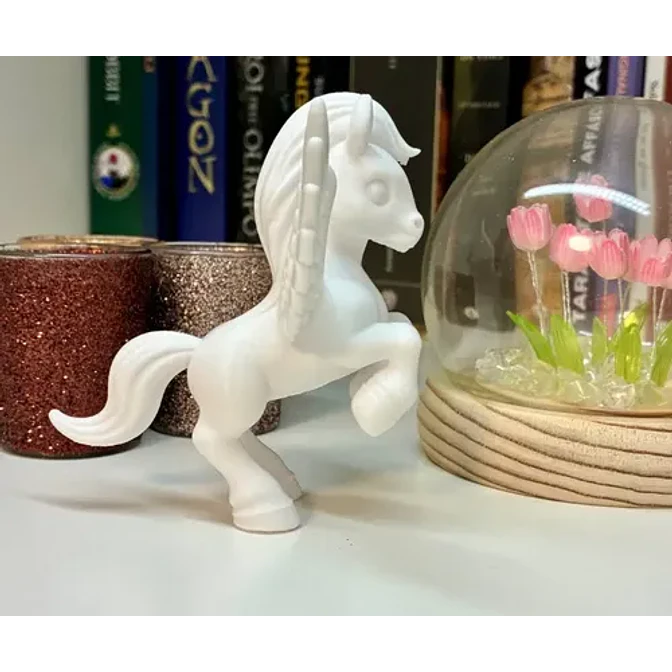 Figura Decorativa- Pegaso Blanco 5