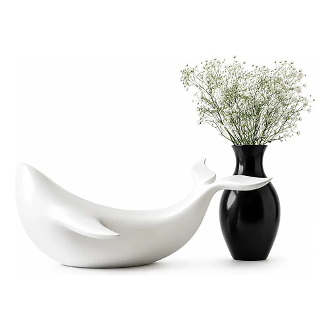 Figura Decorativa De Ballena Moderna 1