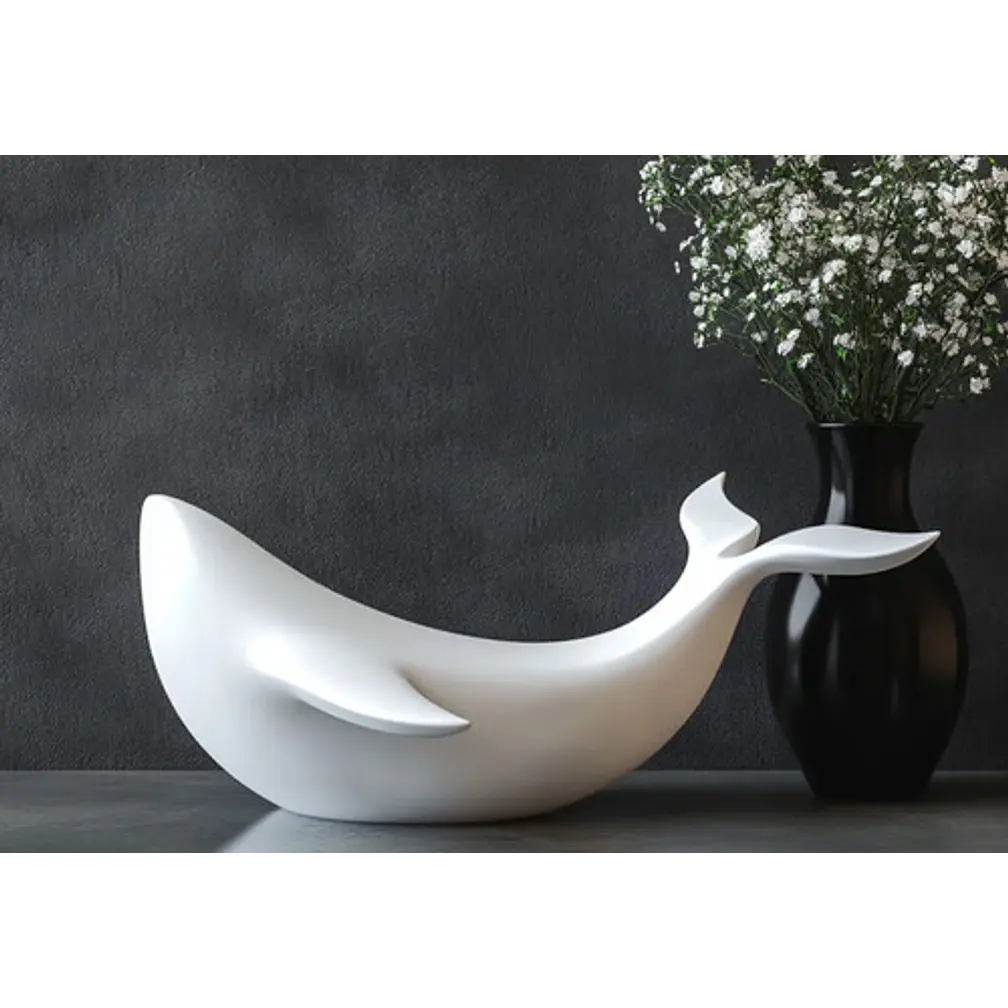 Figura Decorativa De Ballena Moderna 4