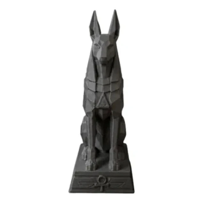 Escultura Decorativa- Guardián Anubis 1