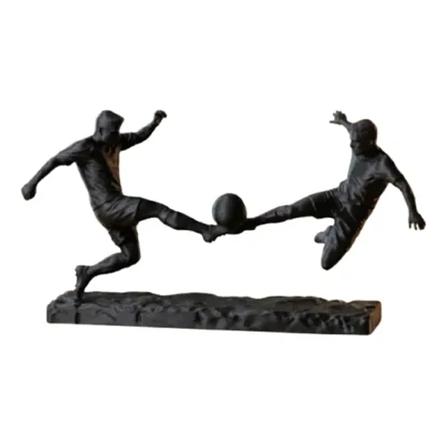 Escultura Decorativa- Volea De Futbol