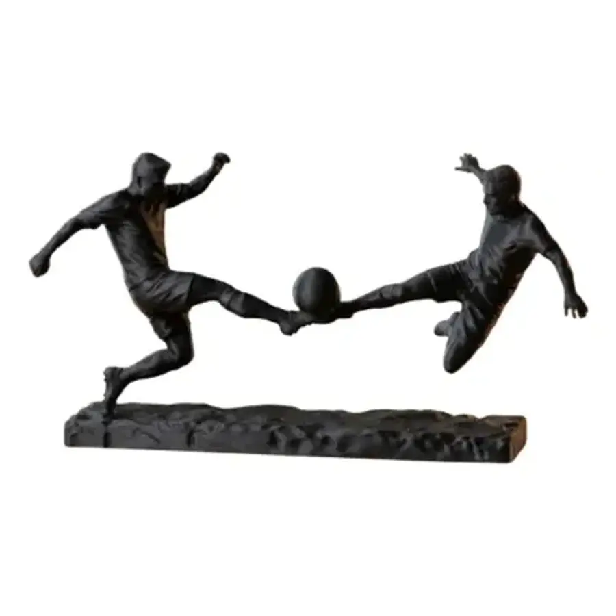 Escultura Decorativa- Volea De Futbol