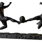 Escultura Decorativa- Volea De Futbol - Miniatura 1