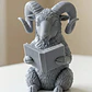 Escultura Decorativa- Animales Lectores - Miniatura 2