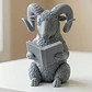 Escultura Decorativa- Animales Lectores - Miniatura 3