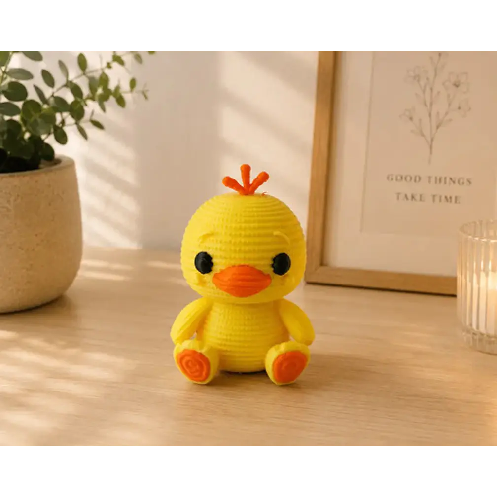 Figura Decorativa Prints Patro- Pollito De Punto 2