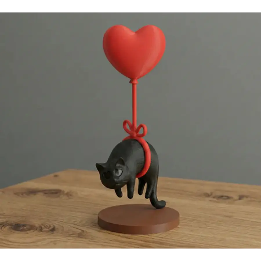 Figura Decorativa- Gato Flotante