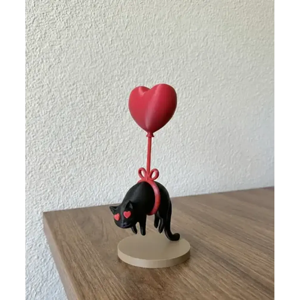 Figura Decorativa- Gato Flotante 3