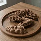 Escultura Decorativa- Bonsái Zen En Relieve - Miniatura 2