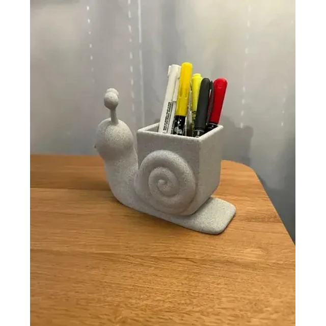Portalápices - Estilo Caracol