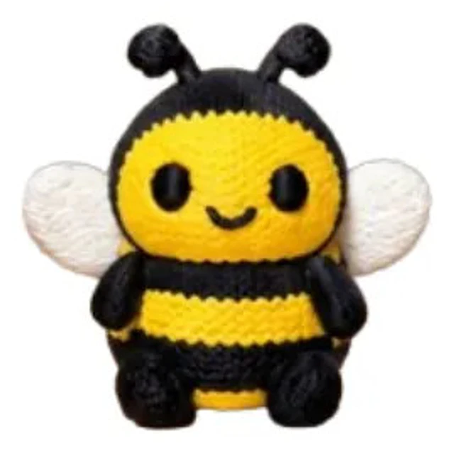 Figura Decorativa Prints Patro- Abeja De Punto