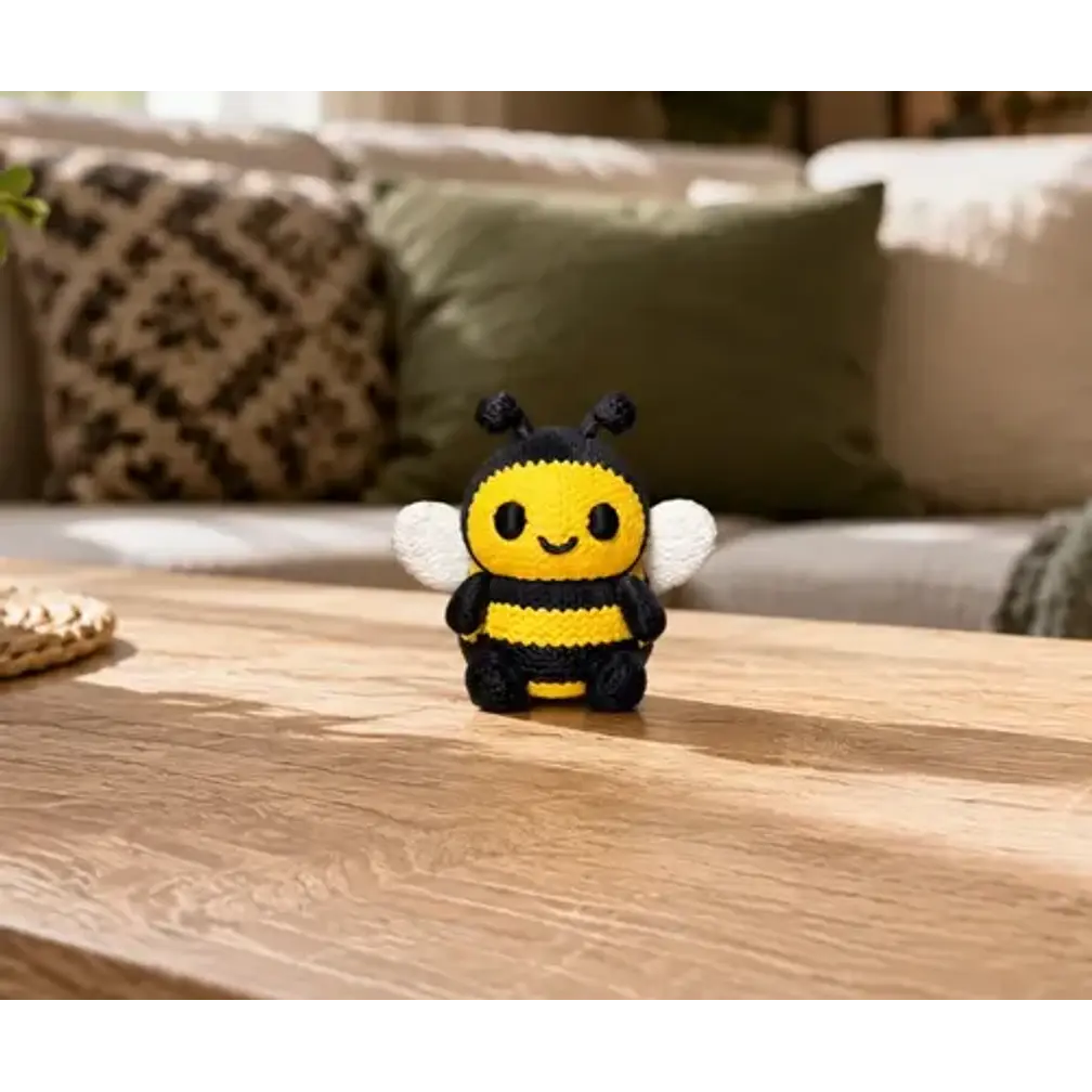 Figura Decorativa Prints Patro- Abeja De Punto 2