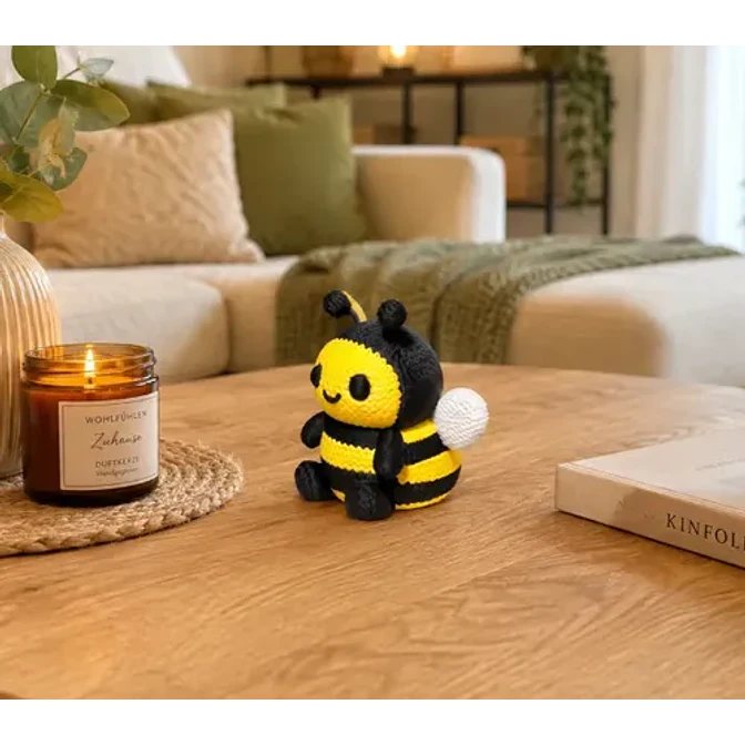 Figura Decorativa Prints Patro- Abeja De Punto 3