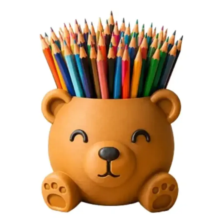 Portalápices De Oso Tierno