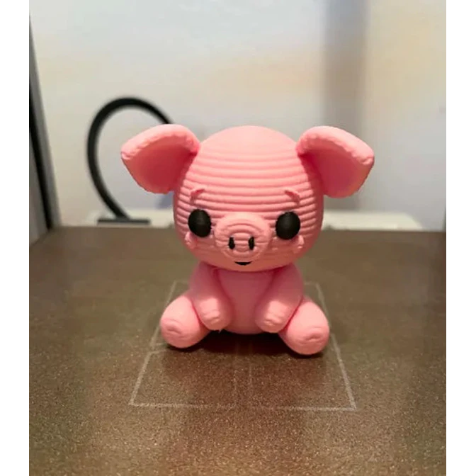 Figura Decorativa- Cerdito Tierno De Punto 1