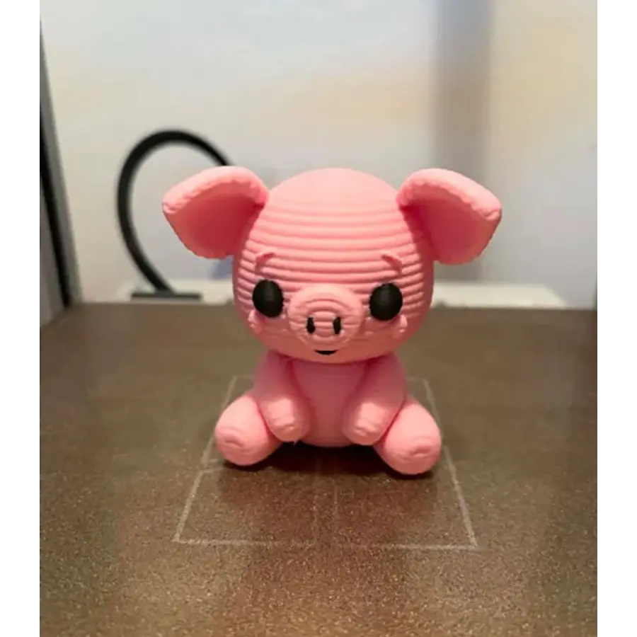 Figura Decorativa- Cerdito Tierno De Punto