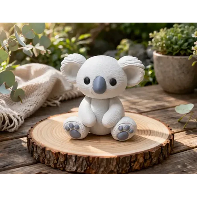 Figura Decorativa Prints Patro- Koala De Punto 4
