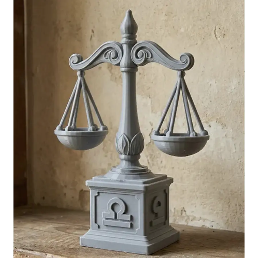 Escultura Decorativa Prints Patro- Busto Del Zodíaco Libra