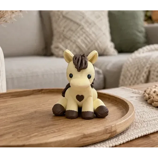 Figura Decorativa Prints Patro- Caballo Adorable 2