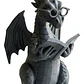 Escultura Decorativa- Dragón Lector - Miniatura 1