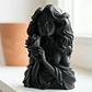 Escultura Decorativa- Niña Y Rosa - Miniatura 3