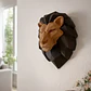 Escultura Decorativa De Pared Prints Patro- Cabeza De León - Miniatura 5