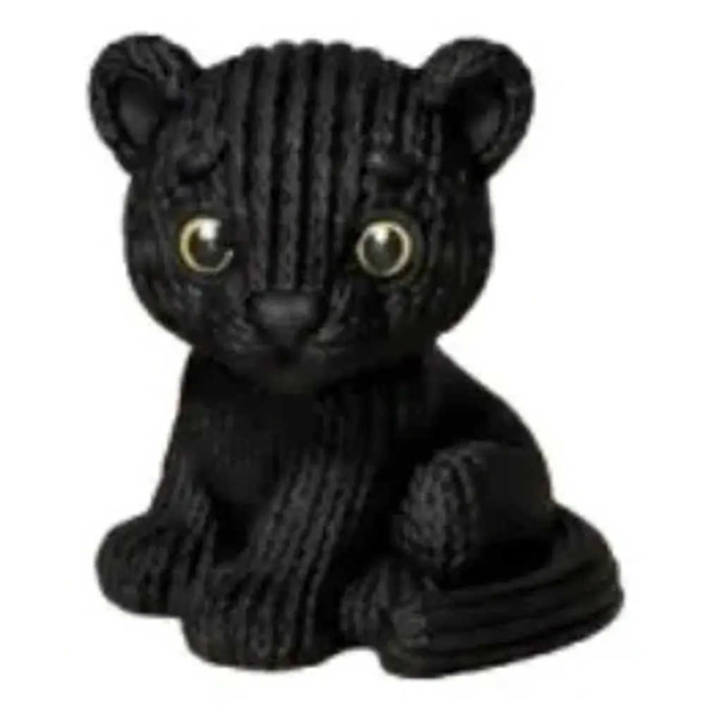 Figura Decorativa Prints Patro- Pantera De Punto 1