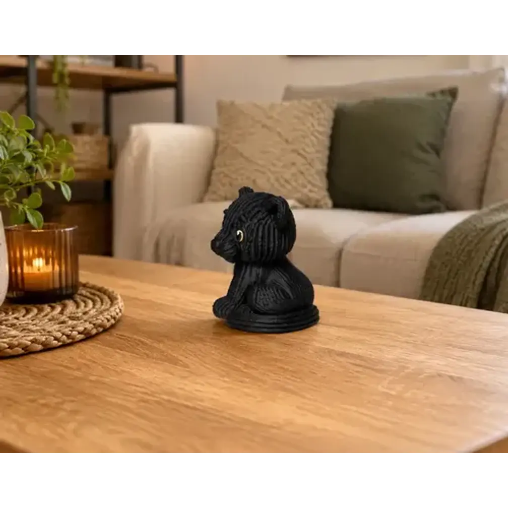 Figura Decorativa Prints Patro- Pantera De Punto 3