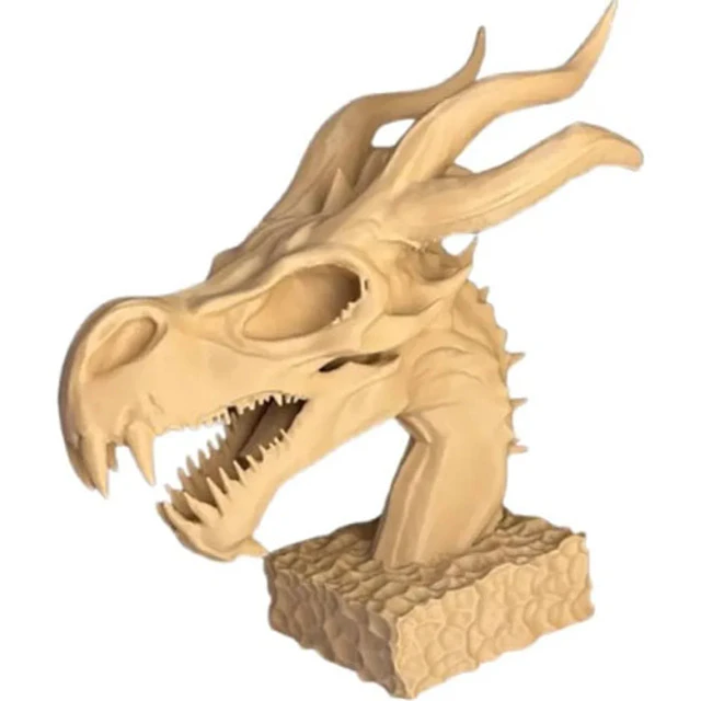 Figura Decorativa- Cabeza De Dragón