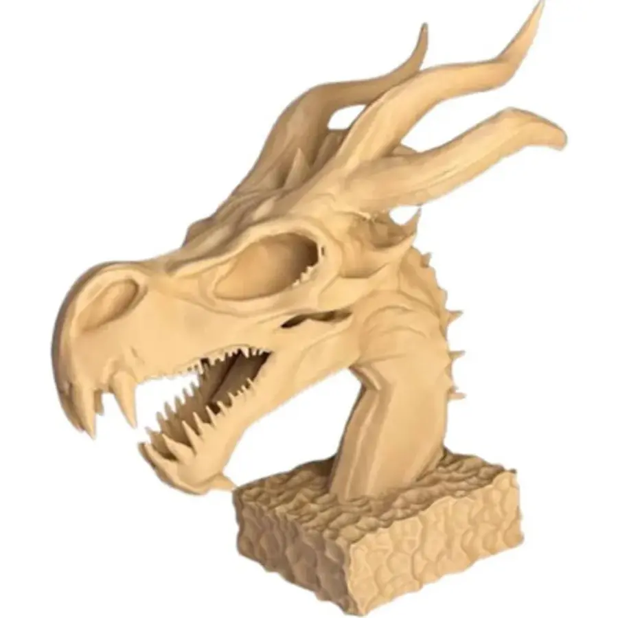 Figura Decorativa- Cabeza De Dragón