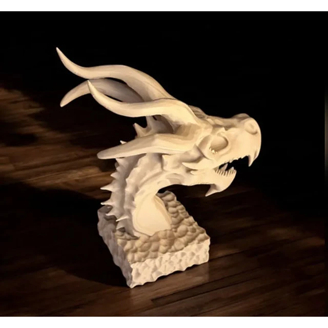 Figura Decorativa- Cabeza De Dragón