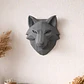 Escultura Decorativa De Pared Prints Patro- Cabeza De Lobo - Miniatura 2