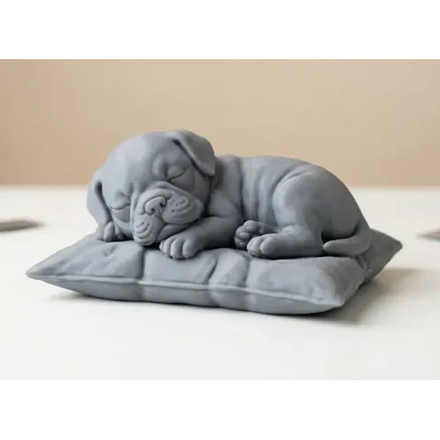 Escultura Decorativa- Cachorro Durmiente