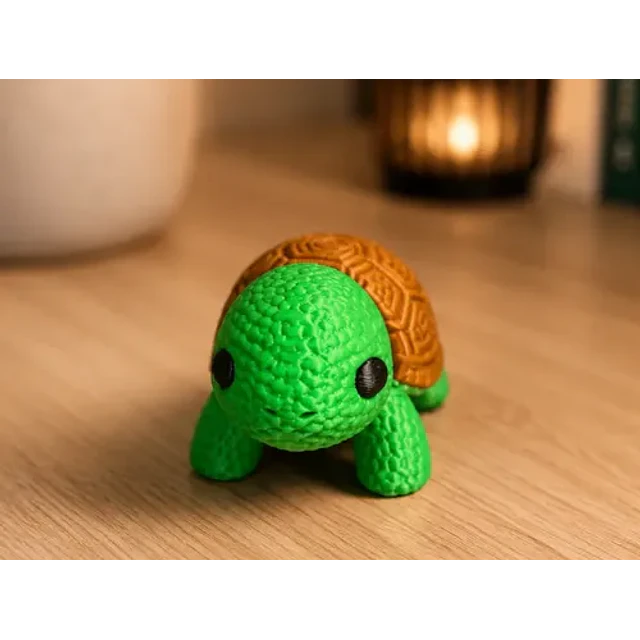 Figura Decorativa- Tortuga Estilo Tejida