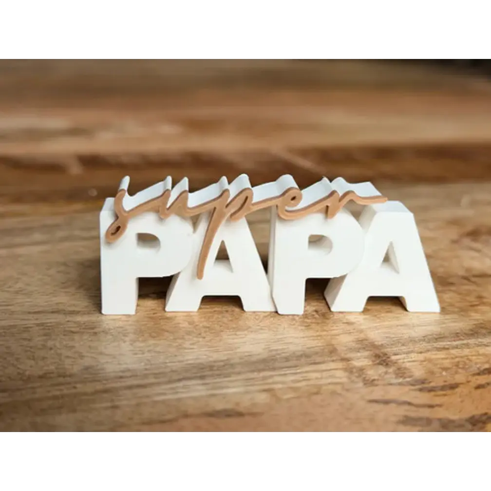 Escultura Decorativa Prints Patro- Super Padre V2 3