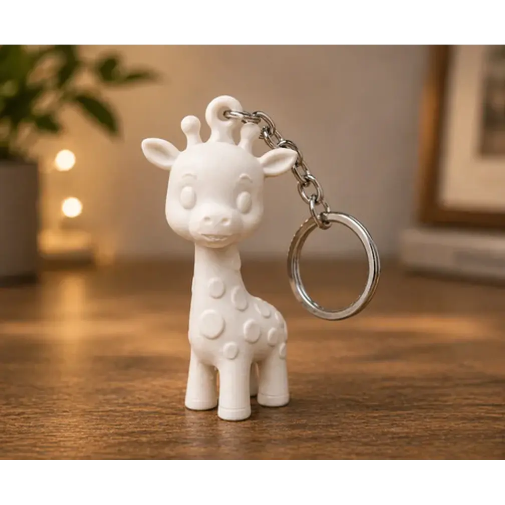 Llavero Adorable De Jirafa 1