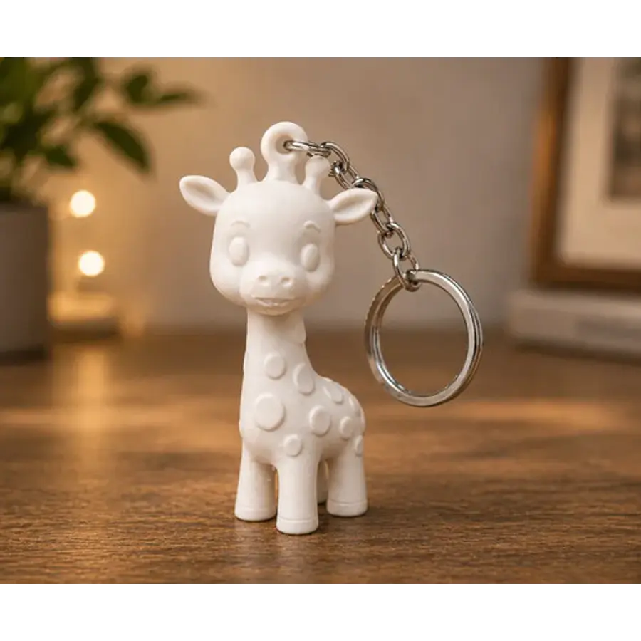Llavero Adorable De Jirafa