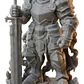 Escultura Decorativa- Caballero Armado - Miniatura 1
