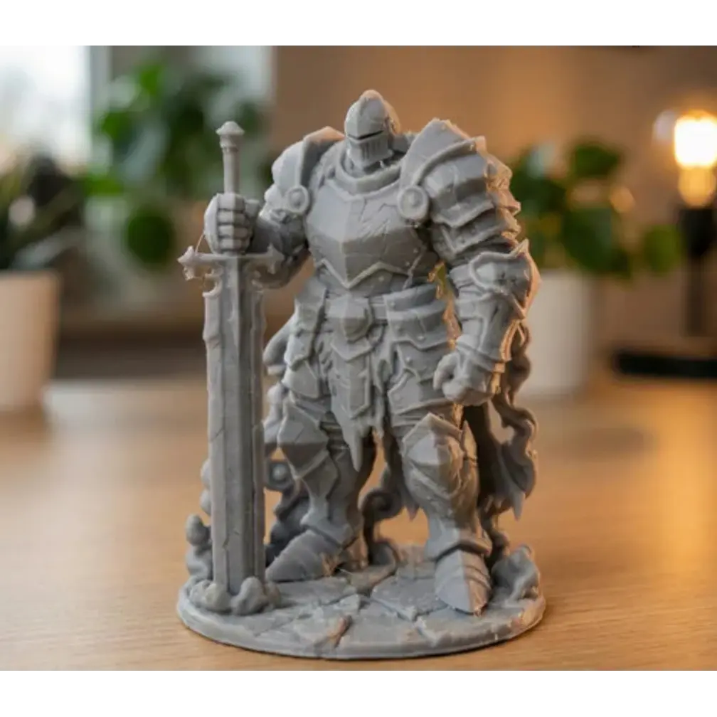Escultura Decorativa- Caballero Armado 2